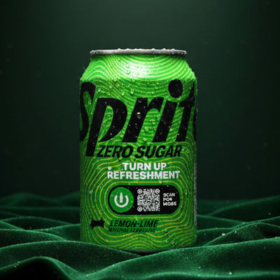 Sprite Lemon-Lime Zero Sugar Soft Drink Can