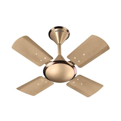 Ventus 14074HGB Ceiling Fan, 600mm/24 Inch,High Speed, Honey Gold Briken