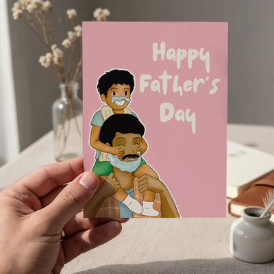 Personalised Father's Day Comic Book | Mad Over Print