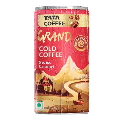 Ready To Drink Cold Coffee, Swiss Caramel, Rich & Creamy, Flavoured Milk | Can