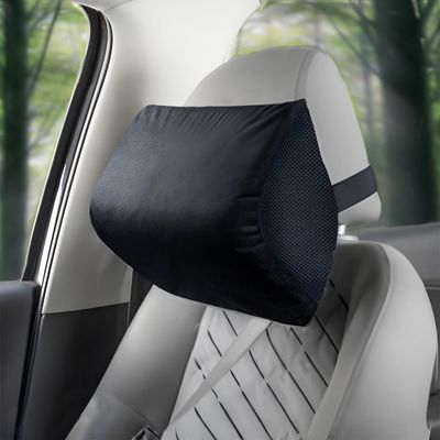 Car Headrest Pillow In Memory Foam For Orthopedic Neck Pain Pillow