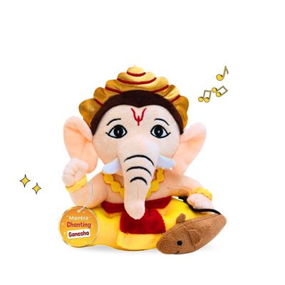 Mantra Chanting Baby Ganesha | Small - 20 cm