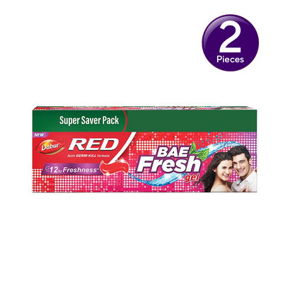 Dabur Red Bae Fresh Gel Toothpaste Combo