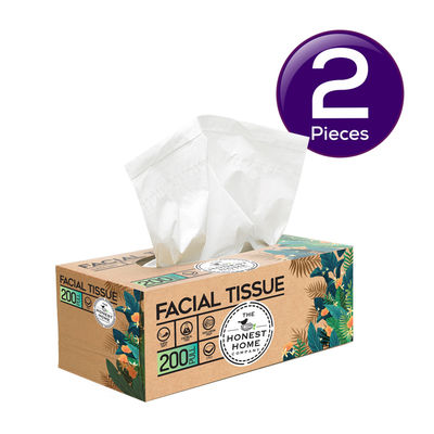 Facial Tissue Box - 200 Pulls Combo