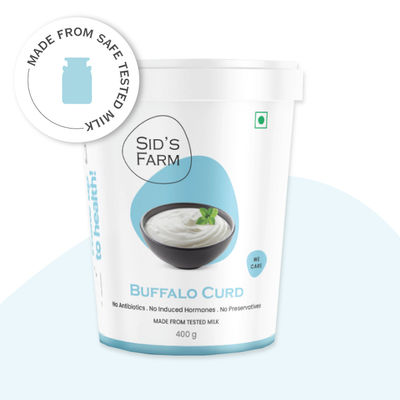 Buffalo Curd - Made From Tested Milk (No Antibiotics . No Hormones . No Preservatives)