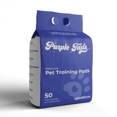 Purple Tails Medium Pet Training Pads