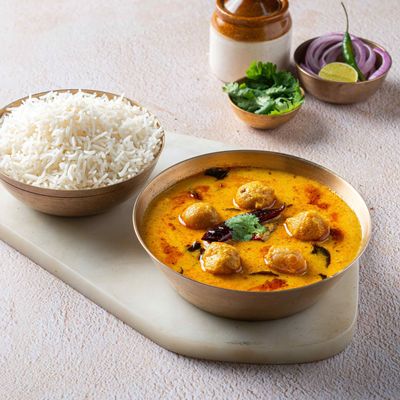 Kadhi Pakoda & Rice
