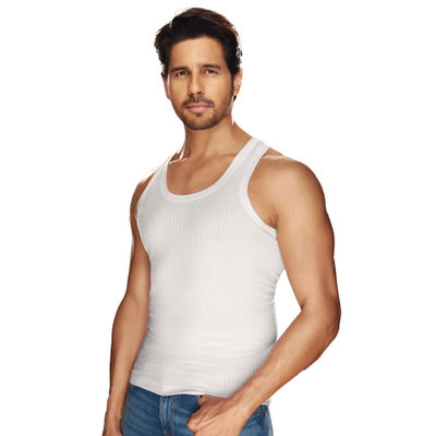 Sporto by Macho Men's Parka Vest | White - 80 cm