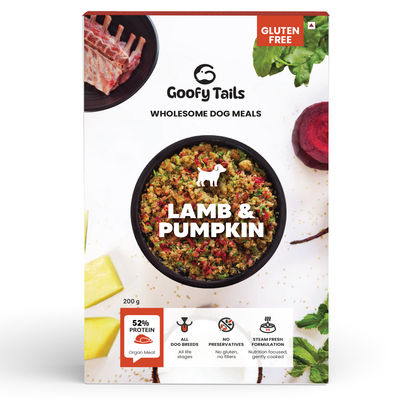 Lamb & Pumpkin Fresh Dog Food | Gluten Free | Wet Dog and Puppy Food