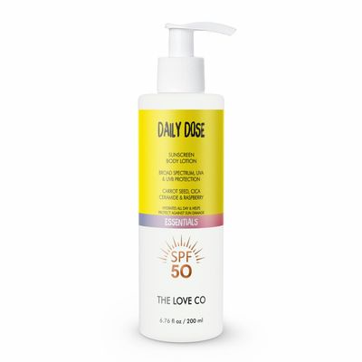 The Love Co Sunscreen Body Lotion