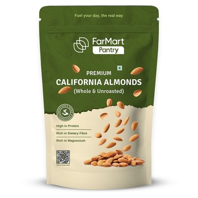 Pure California Almonds/ Whole Premium Quality/ Badam