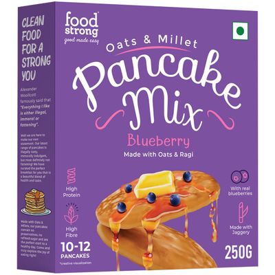 Oats And Millets Blueberry Pancake Mix | 250G