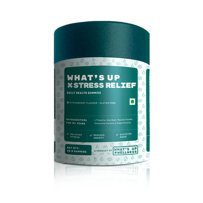 What'S Up Stress & Anxiety Relief Gummies 30 Days For Men & Women