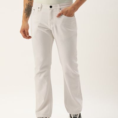 Men's Bootcut Jeans | White - 28