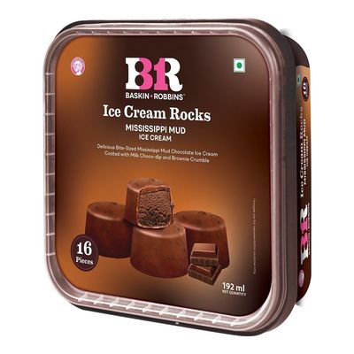 Rocks Missisipi Mud Ice Cream Bites