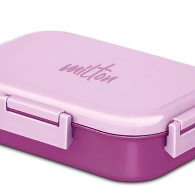 Milton Senior Flatmate - Insulated Lunch Box (Purple, Pack Of 1)