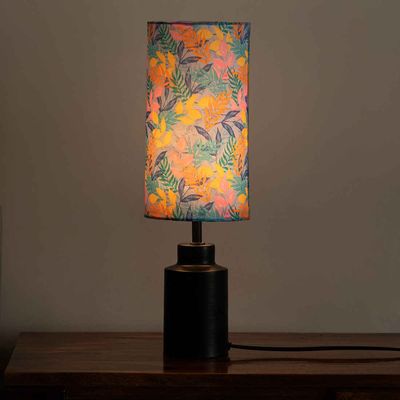 Frond Metal Table Lamp Handcrafted - 45 cm