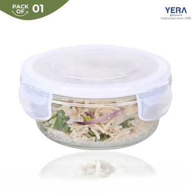 Lunch Lock | Tiffn Box with Clip Lock Lid - 370 ml