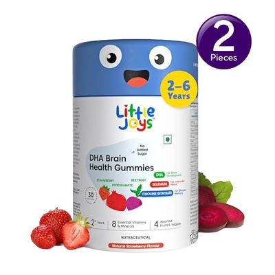 Dha Brain Gummies | 2+ Years - Strawberry Combo