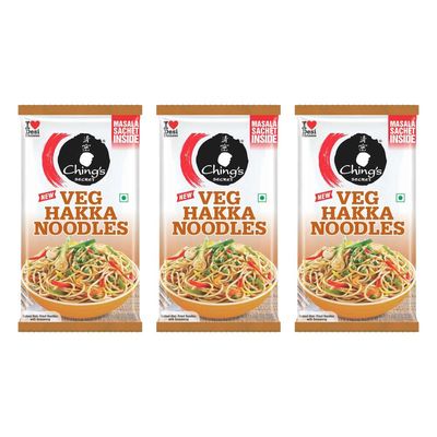 Hakka Noodles with Masala, Not Fried, Air Dried Combo