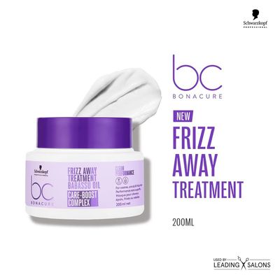 Bonacure Frizz Away Treatment With Babassu Oil With Vegan Keratin