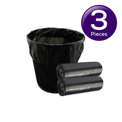 Bio Degradable Garbage Bags - Black Medium (19 x 21 Inches) Combo