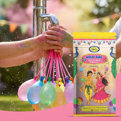 Mohak Rang Holi Self Sealing Water Balloons | Pack of 111 | Cycle