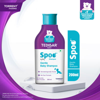 Spoo No-Tear Formula baby shampoo from Tedibar Family