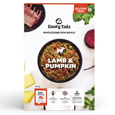 Lamb & Pumpkin Fresh Dog Food | Gluten Free | Wet Dog and Puppy Food