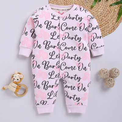 Barbie Printed Romper Infant Girls | Pink - 6-12 Month