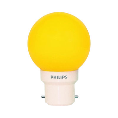 Philips 0.5 W LED Deco Bulb - Yellow | Energy Efficient