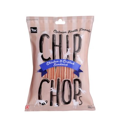 Chicken & Codfish Sandwich Dog Treat