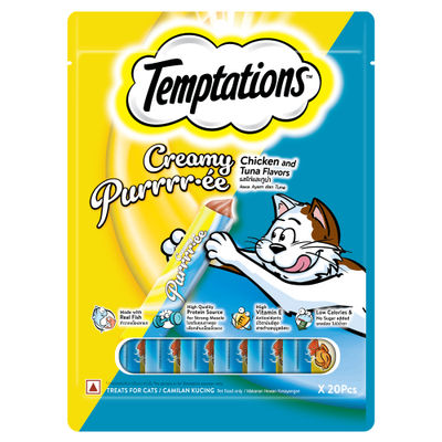 Creamy Pure Cat Treats | Chicken & Tuna