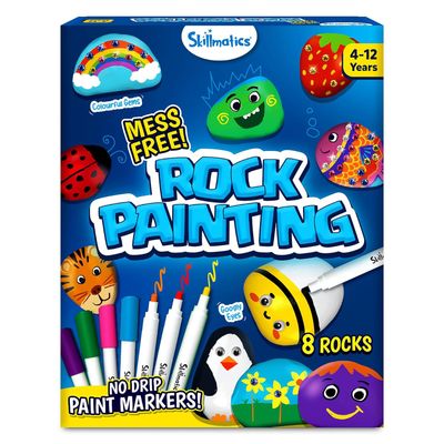Mess Free Rock Painting