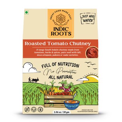 Indic RootsRoasted Tomato Chutney