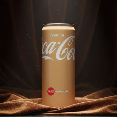 Coca-Cola Vanilla Soft Drink Can | Classic Vanilla Taste
