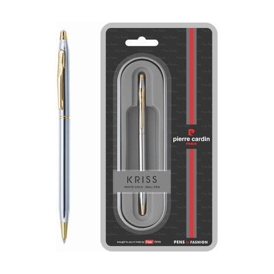 Kriss White Gold Metal Ball Pen