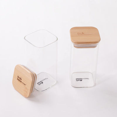 Rectangle Borosilicate Jars 300Ml Pack Of 2