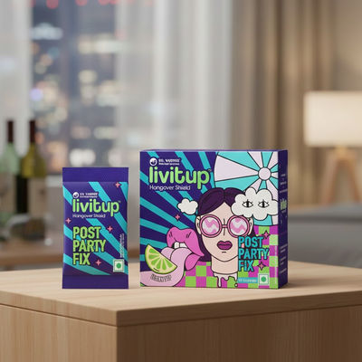Livitup Post Party Fix | Helps Prevent Headache | Nausea & Acidity