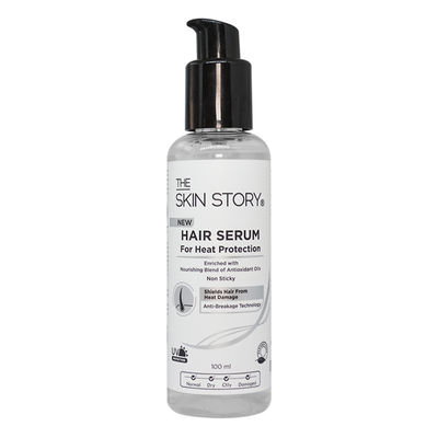 Heat Protection Hair Serum With UV Protection Adds Shine Anti-Frizz & Anti-Breakage