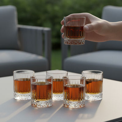 Dubai Shot Glass | 75 ml | Set of 6 | Sanjeev Kapoor