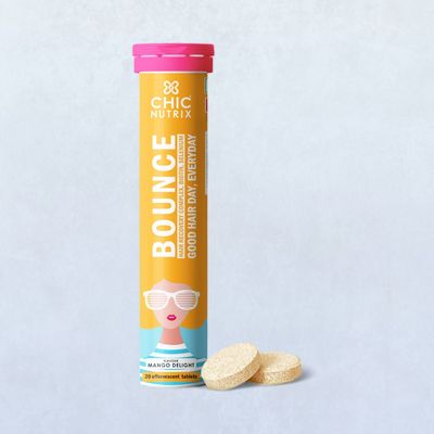 Chicnutrix Bounce Biotin For Hair Growth & Shine with Selenium & Amino Acids
