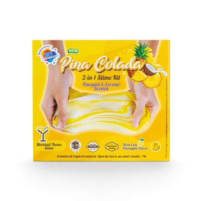 DIY Science Pina Colada Slime Kit