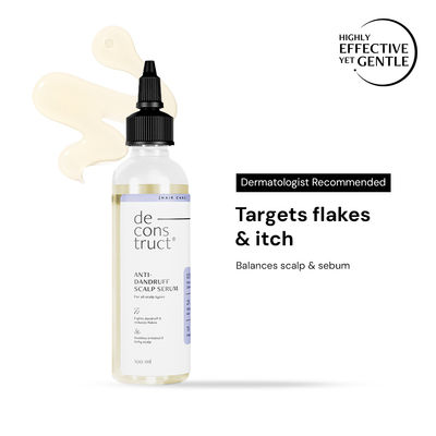 Anti Dandruff Serum | 0.5% Piroctone Olamine, 2% Salicylic Acid | Controls Flakes