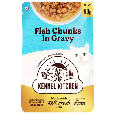 Fish Chunks in Gravy | Wet Cat Food