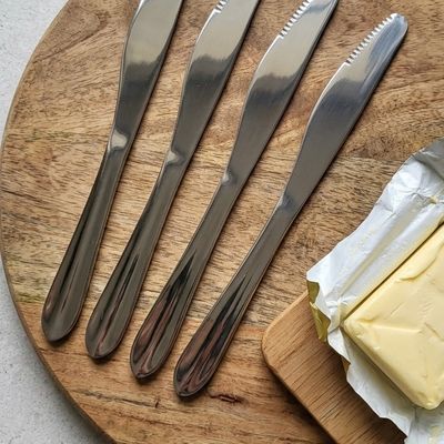 Everest Stainless Steel Butter Knife Set of 4 Pcs
