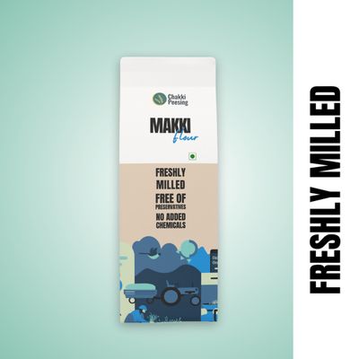 Chakki Peesing Freshly Milled 100% Whole Makki Atta