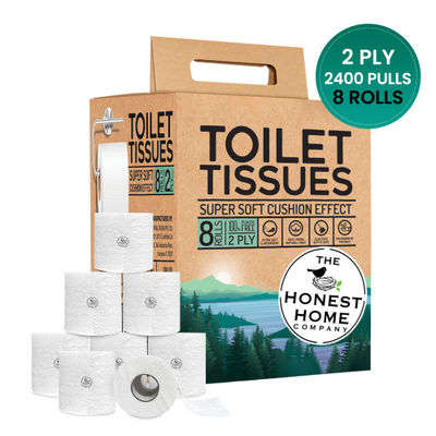 Toilet Roll (2 Ply) - Pack of 8