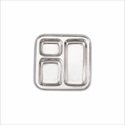 Kitchen Essentials Stainless Steel Idli Pavbhji Plate