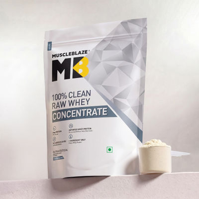 Raw Whey Protein Powder Concentrate 80% (Unflavoured)